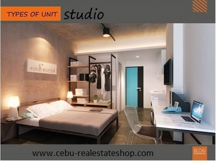 Studio unit BLOQ condominium for sale cebu city-1
