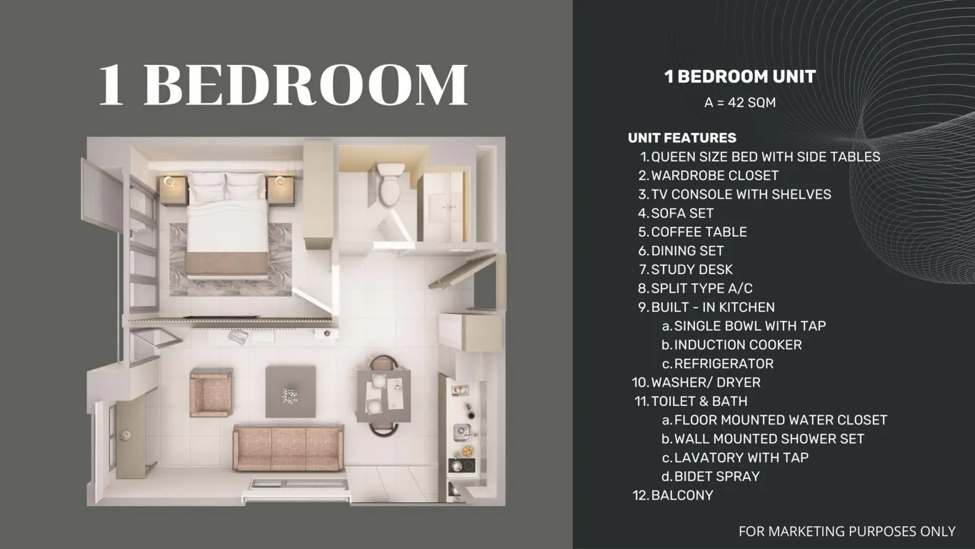 le menda uptown 1 bedroom condo for sale