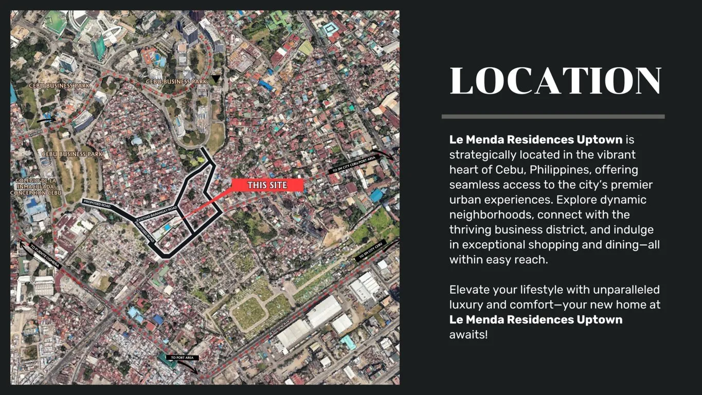le menda uptown site location