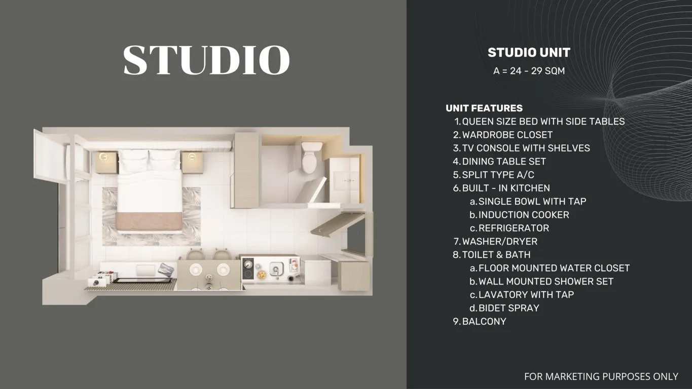le menda uptown studio for sale