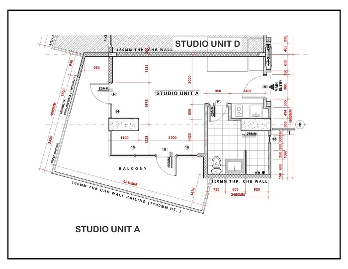 northstar condominium mandaue corner studio for sale