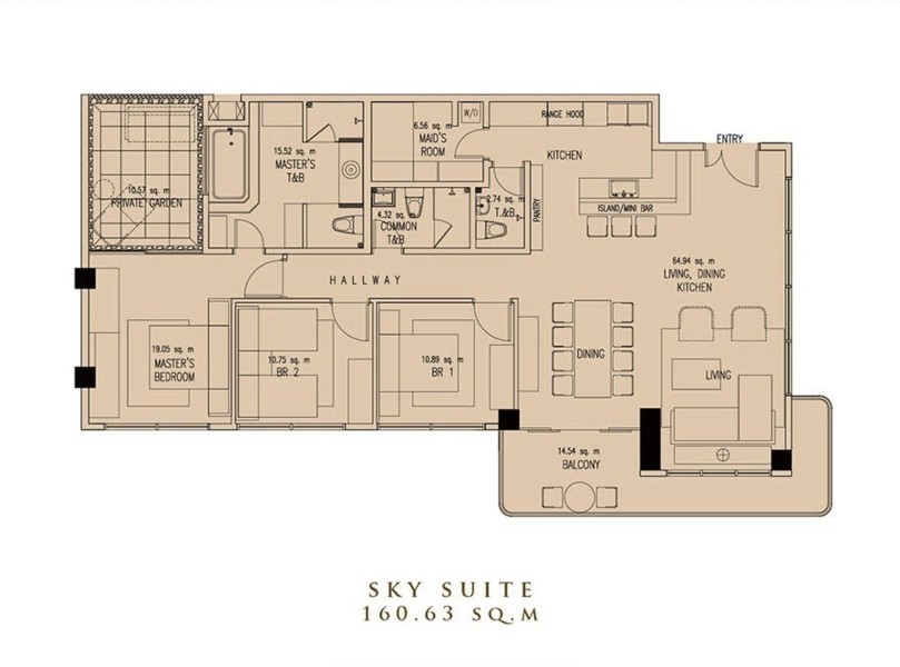 sundance residences condominium floor plan penthouse unit