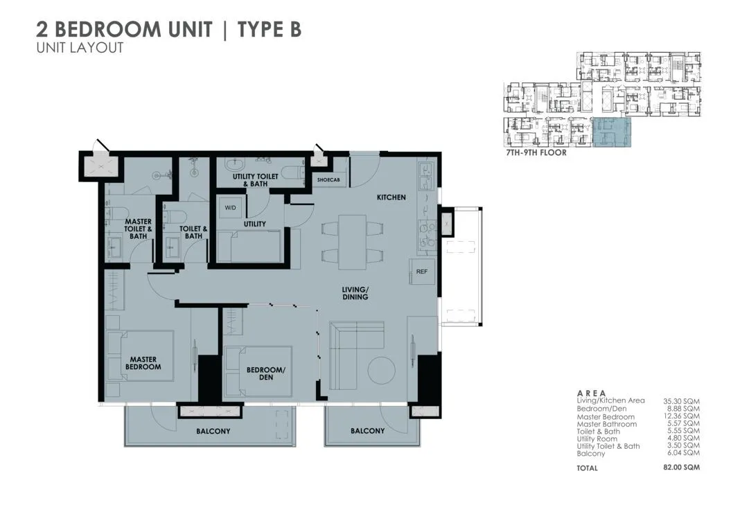 the wave towers 2 bedroom for sale