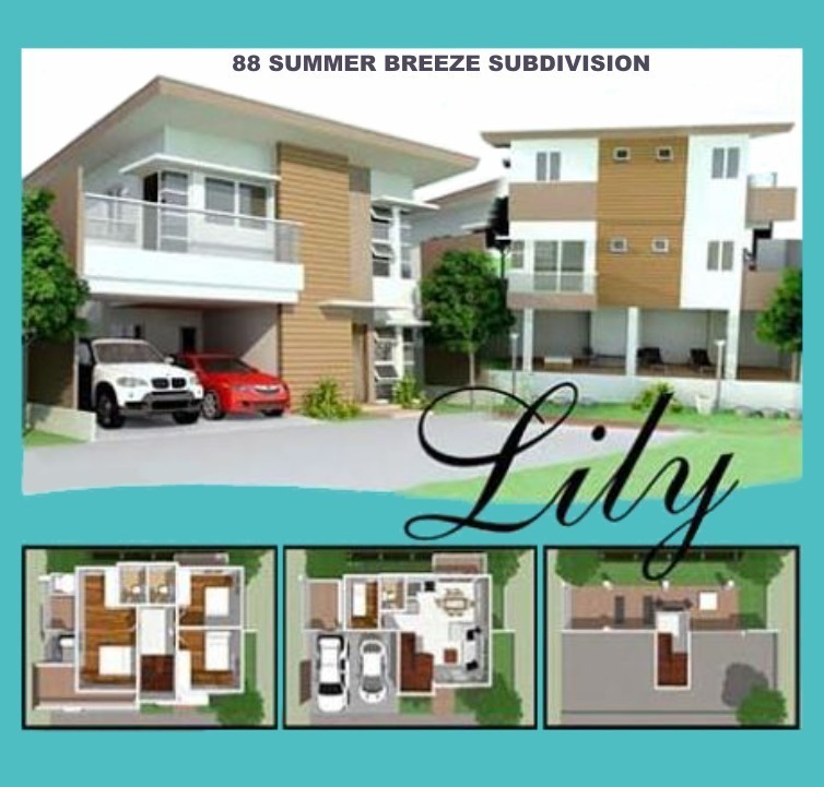 88 summer breeze floor plan lily model talamban cebu city