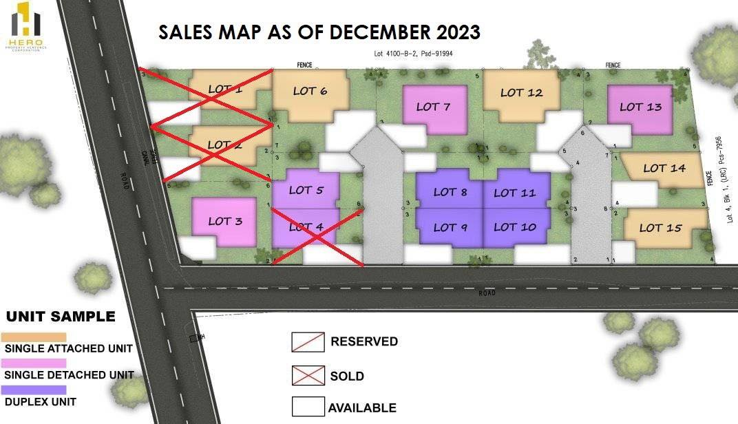 hero residences subdivision plan