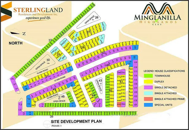 minglanilla highlands subdivision plan
